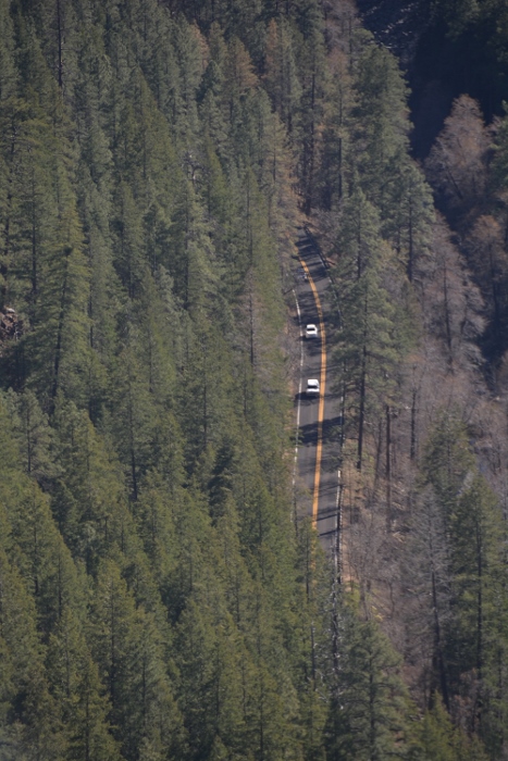Viewing Highway 89 from Oak Creek Vista